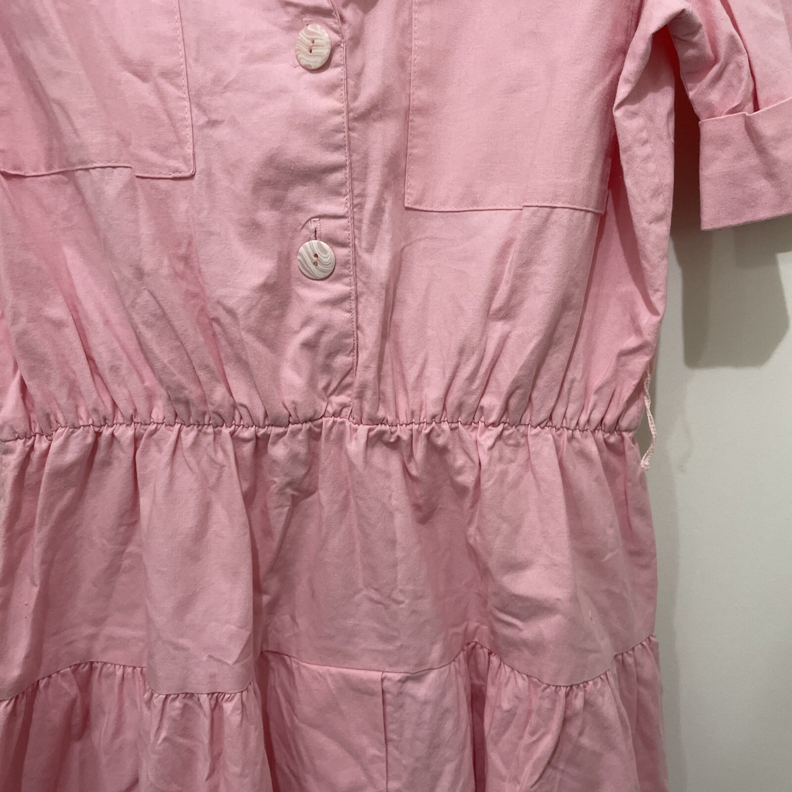 VTG 1980’s DRESSETERIA Pink Dress. Pit To Pit Measurement @22”