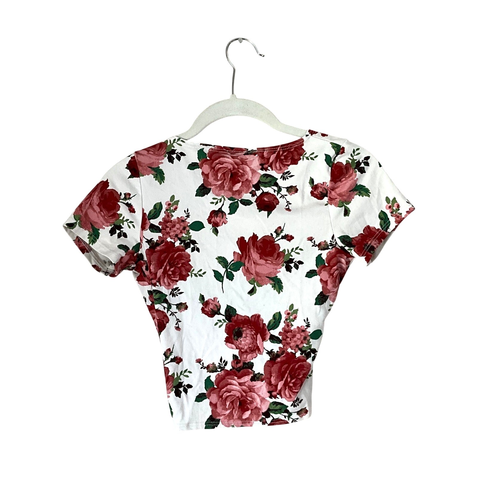 Rue21 Floral Wrap Crop Top: Y2K, 2000s