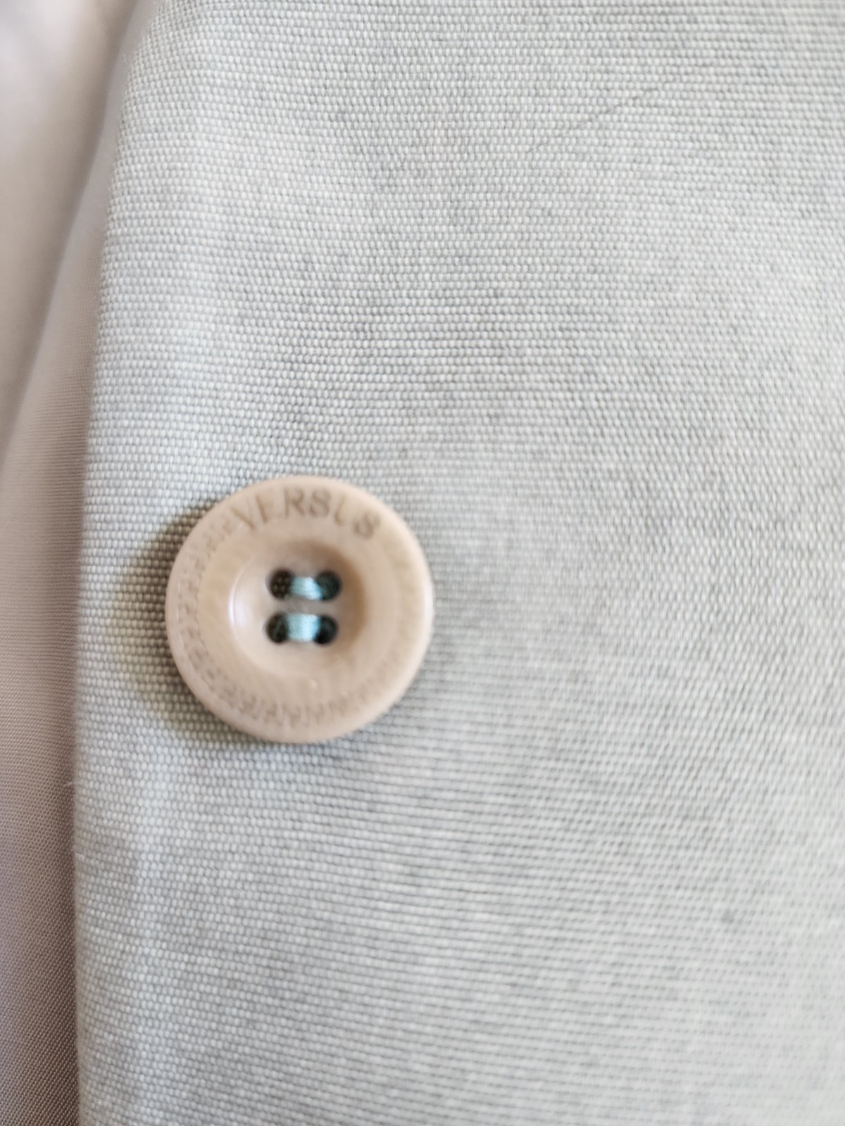 1990s Versus Gianni Versace Vintage Blazer in Pistachio Green