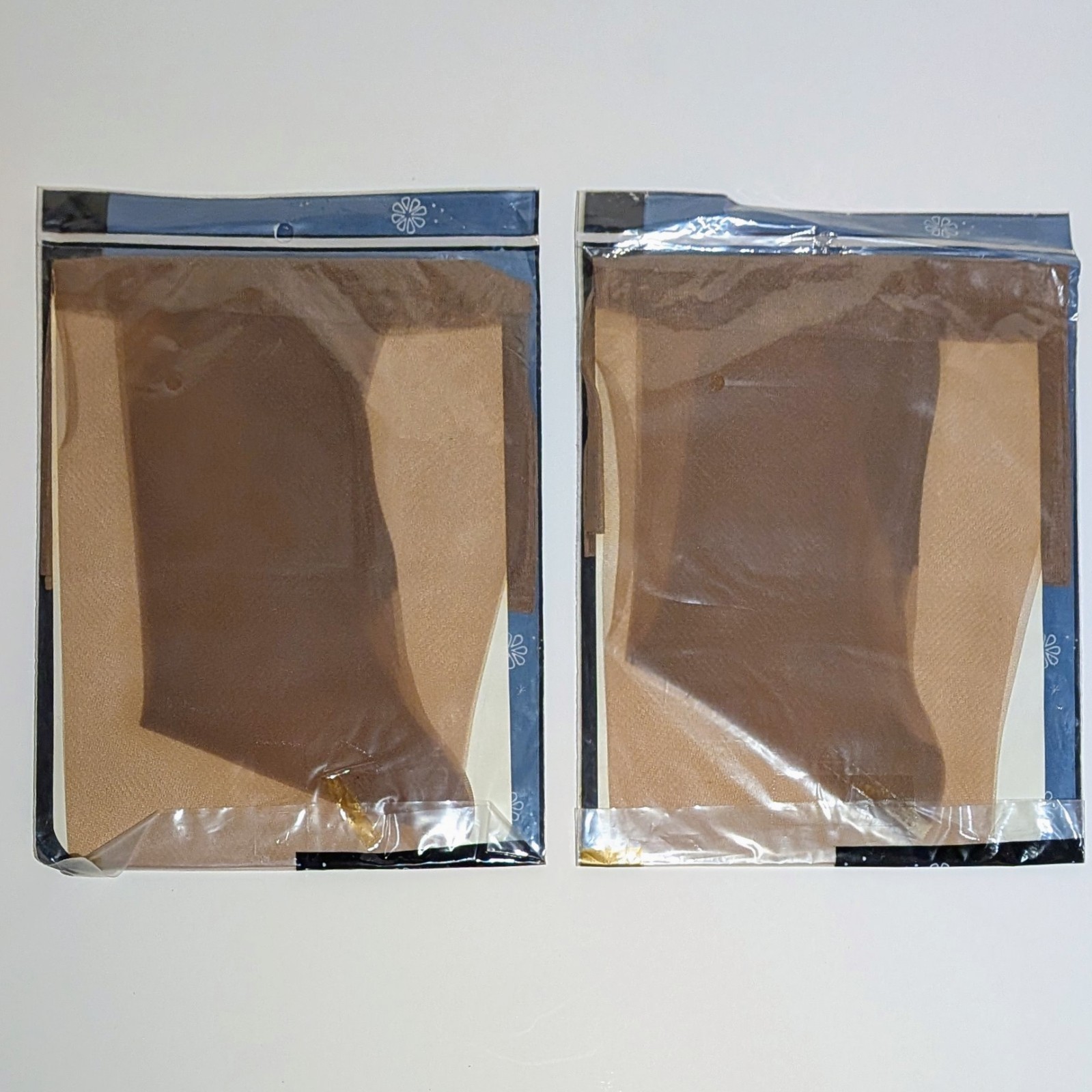 2 Vintage 1960s Dupont Nylon Hosiery Seamless Sheer Flattery Stocking Size 9 NEW