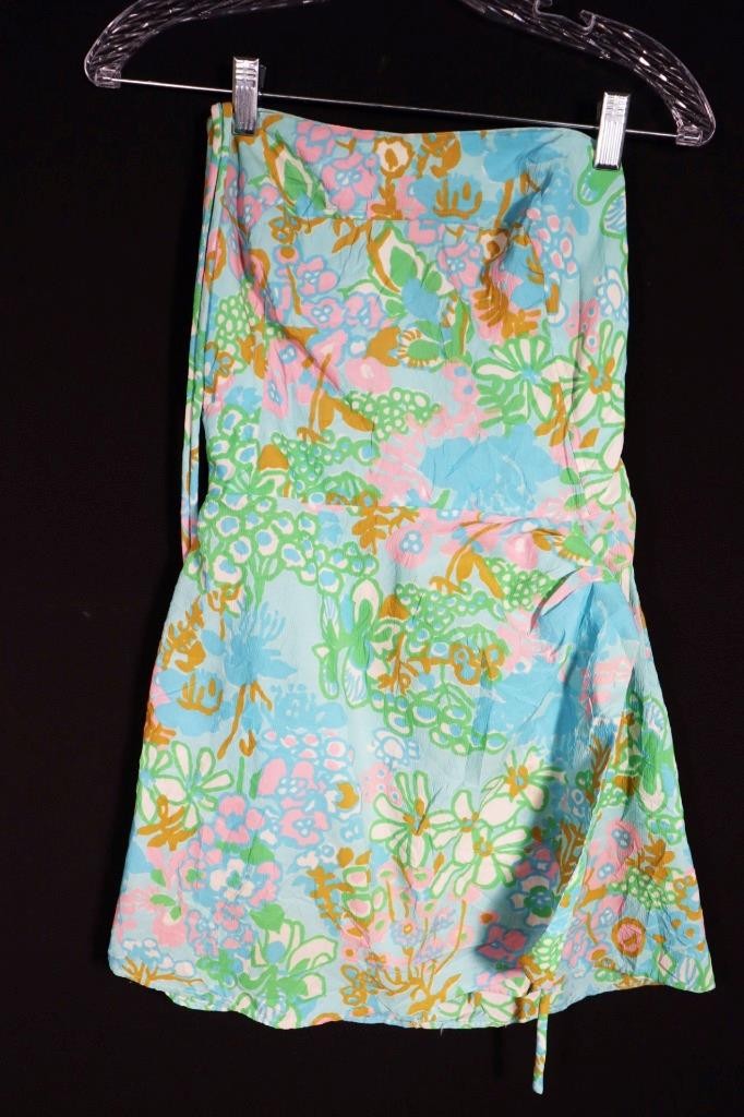 Vintage 1970’s Peck & Peck Acetate Floral Swim Suit Size Medium Excellent Cond