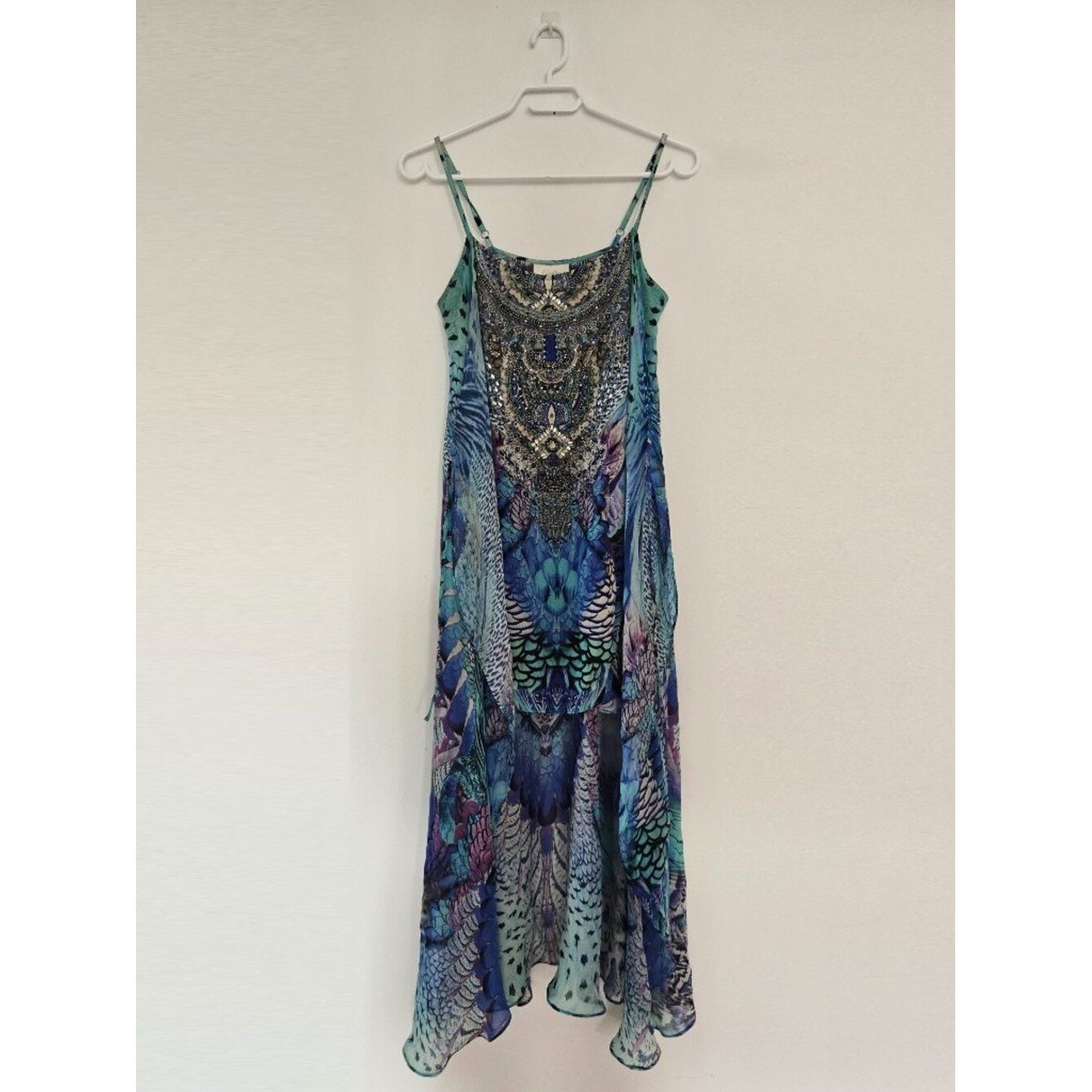 RARE! Camilla Moon Dance Mini Dress With Overlay Size XS