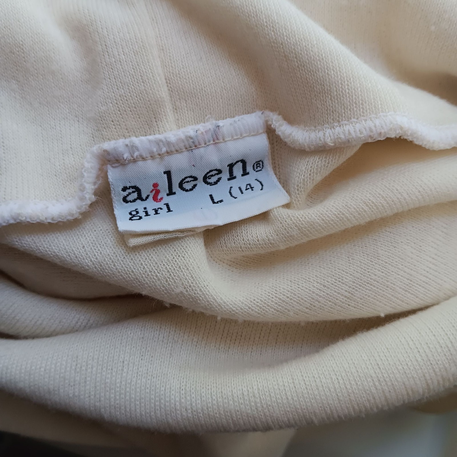 True Vintage Turtleneck Top Small 1970’s Aileen Girl Single Stitch Girls 14