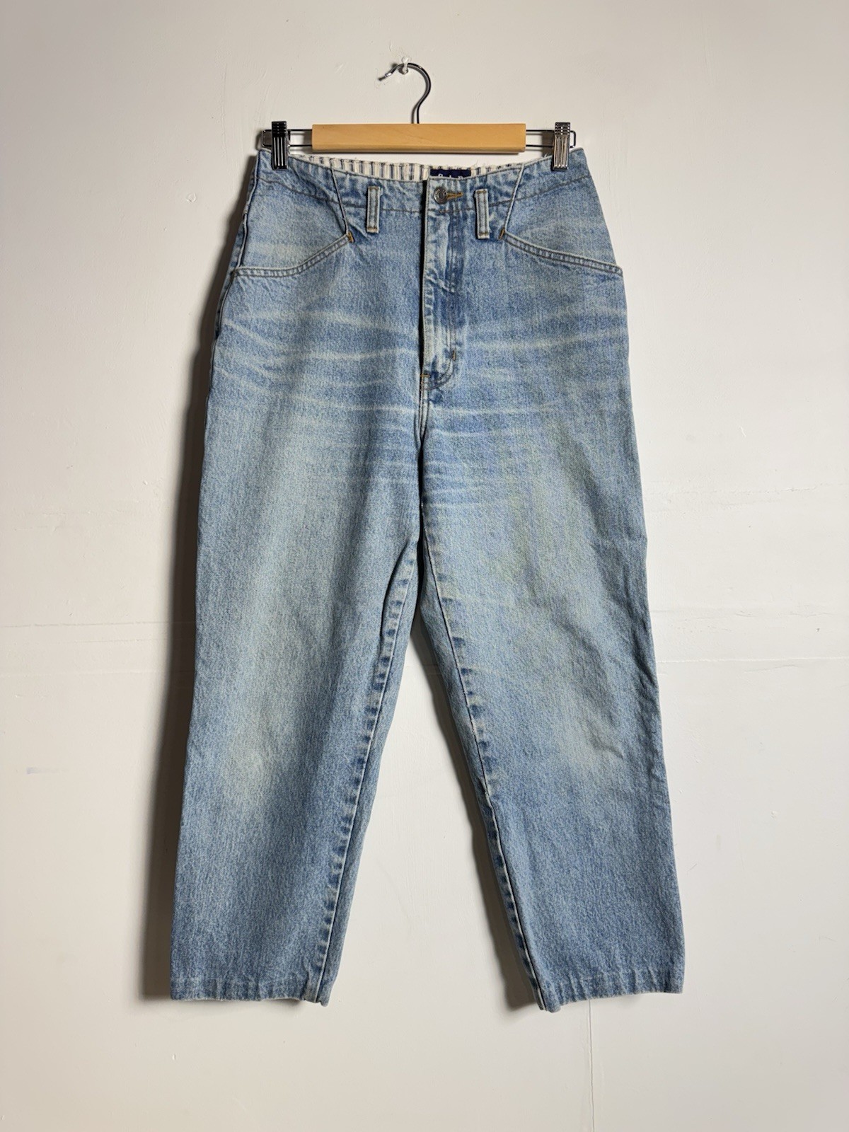 Vintage Gap Blue Denim MomJeans Womens Size 9/10 Measure 28×23 Made In Hong Kong