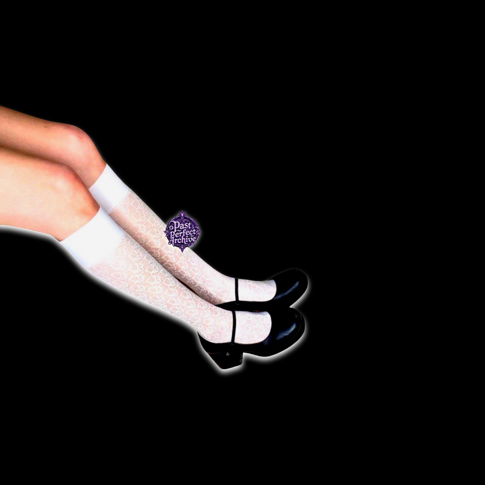 S/S 1990 Christian Dior By John Galliano Trotter Chantilly Lace Stocking Socks