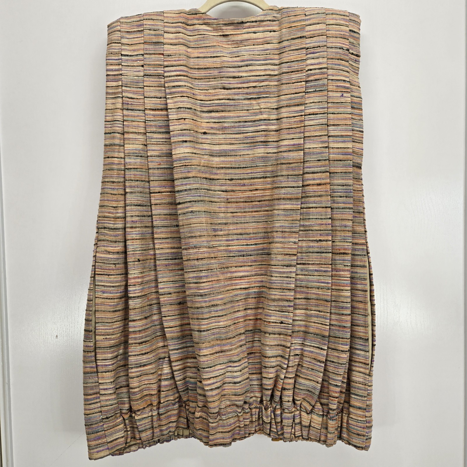 VTG OFAK Santa Fe Artisan & Weaver Chris O’Connell Striped Sleeveless Vest O/S