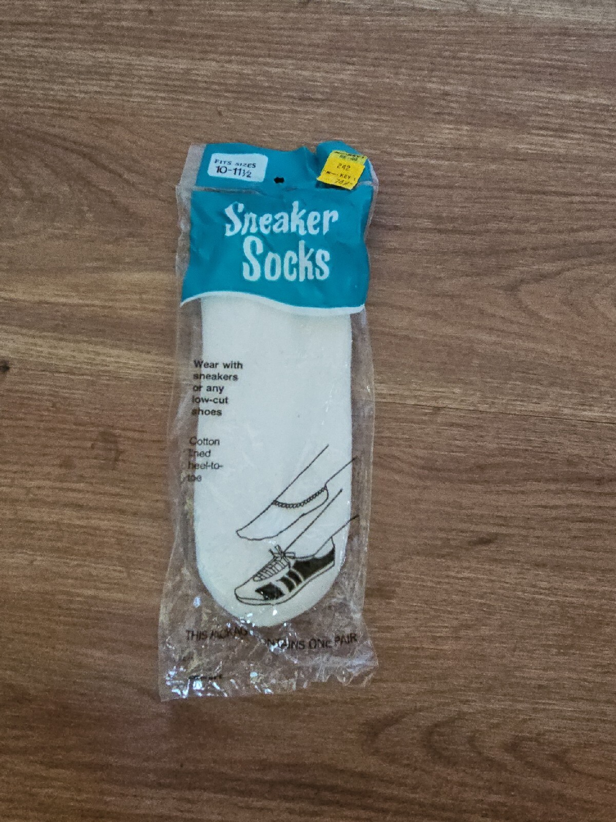 Vintage Sneaker Socks Kmart NOS – 10-11 1/2 size
