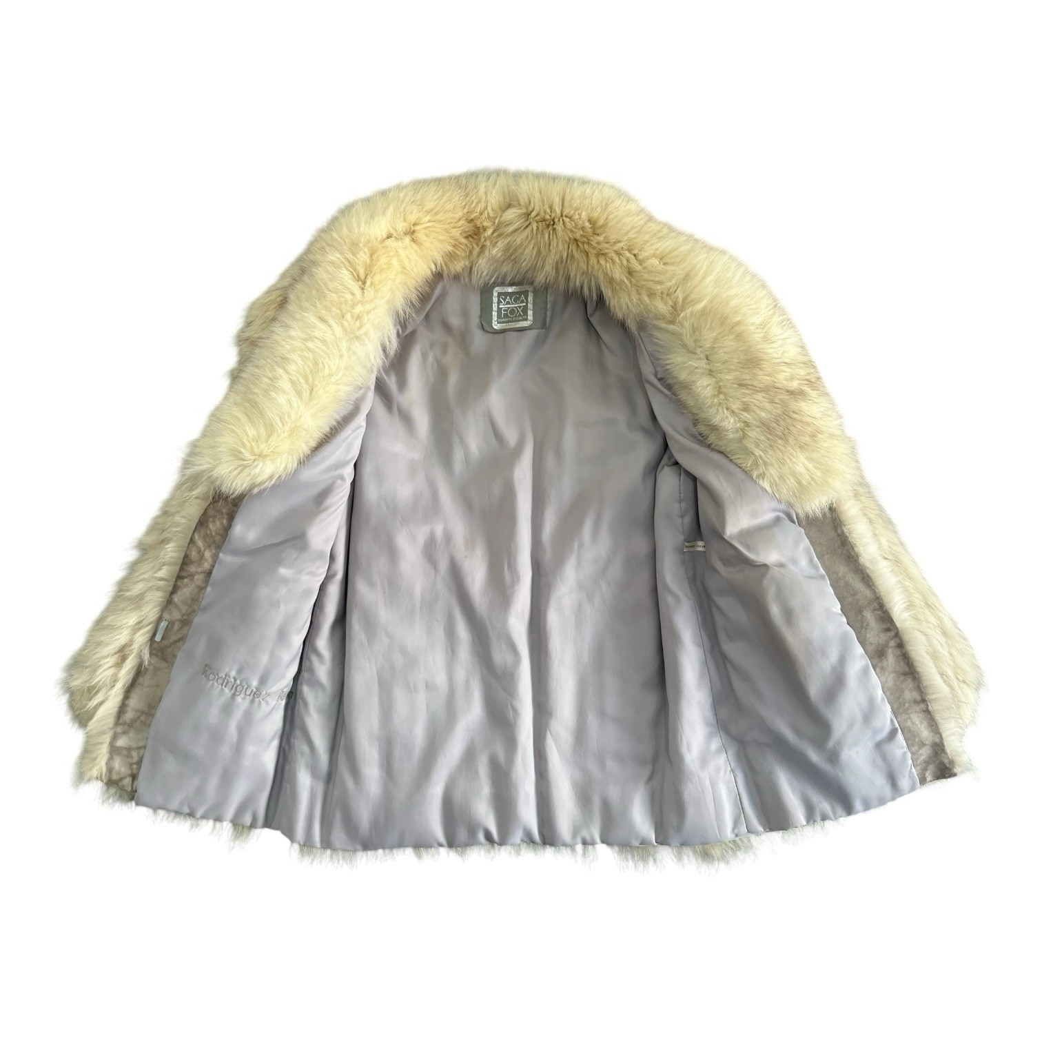 Saga Fox Real Fur Jacket – Women’s M