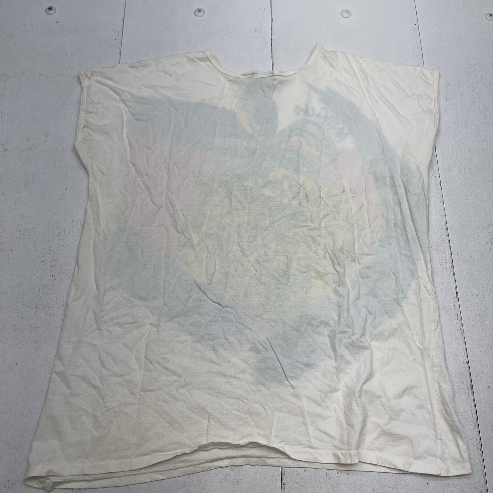 Vintage Kokonuts White Antigua West Indies Short Sleeve T Shirt Women’s Size OS