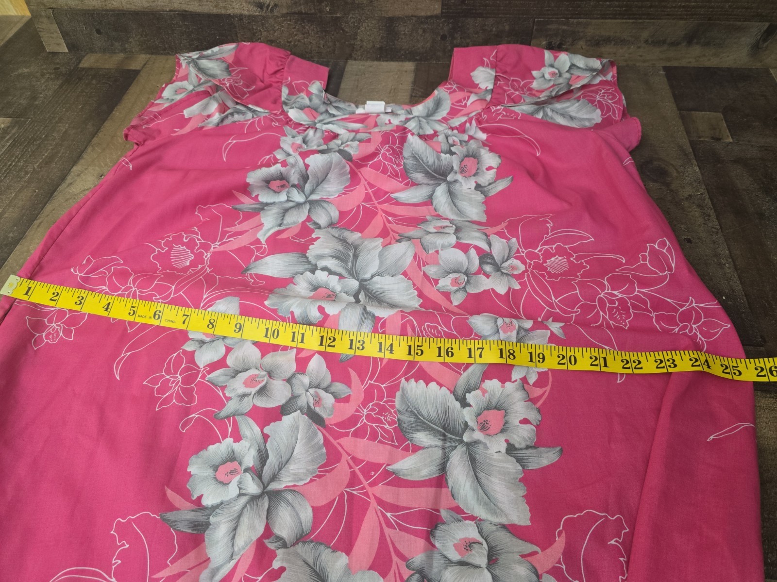 Vtg AIKANE Dress Hawaii Tiki Hawaiian Floral Beach Mumu Maxi Tropical 70s Small