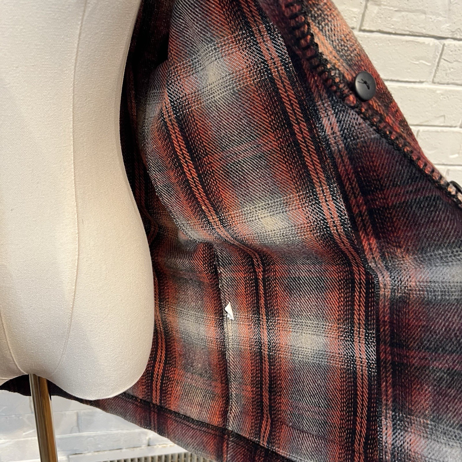 Vintage 90s Arizona Flannel Plaid Women’s Jacket Womens M L