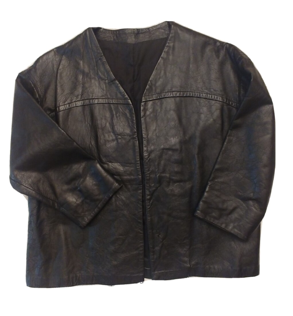 WILSONS HOUSE OF SUEDE LEATHER Vintage Size M Women’s Open Front Jacket 70’s