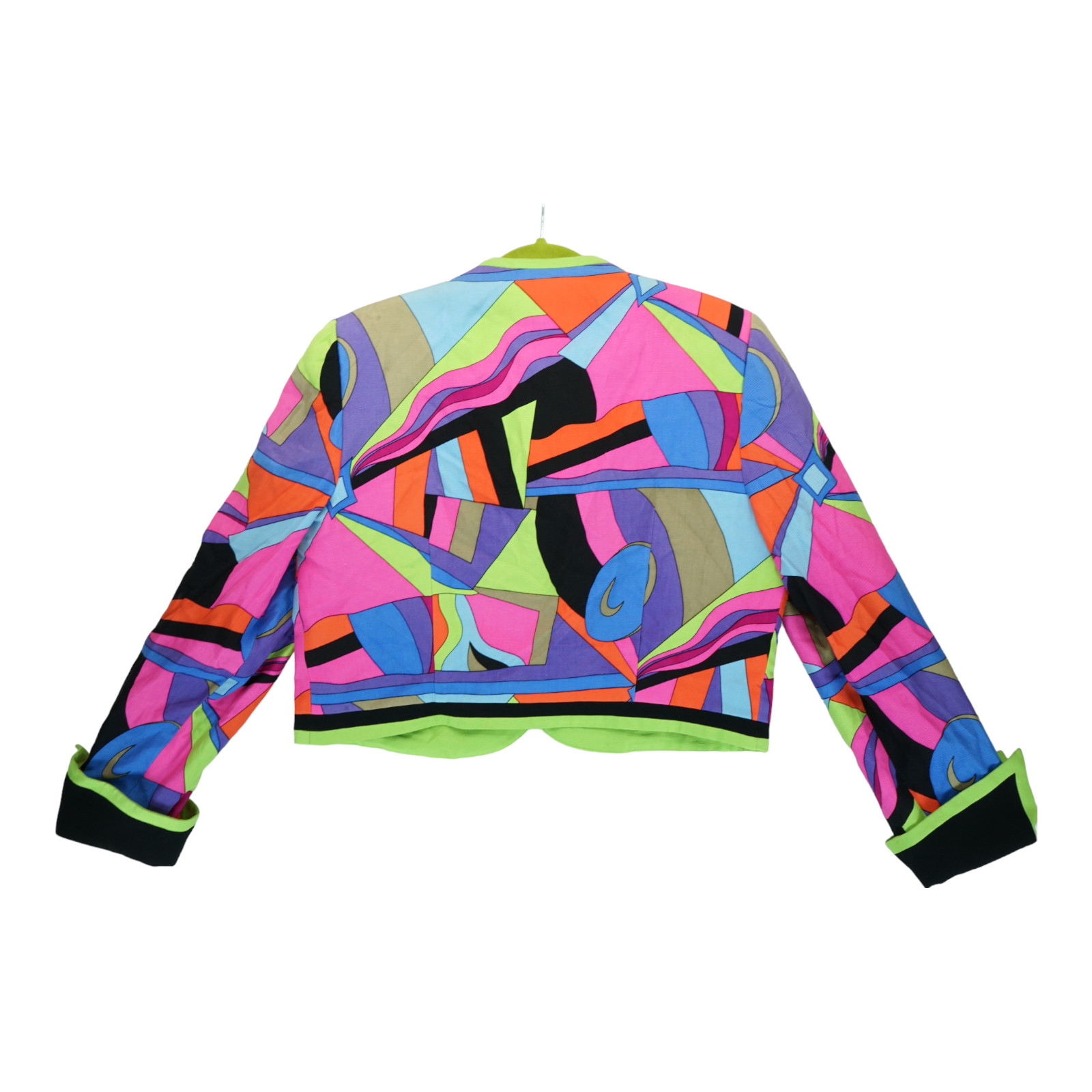 Vintage Constance Saunders Neon Blazer – Rare – Size 14 – Women’s