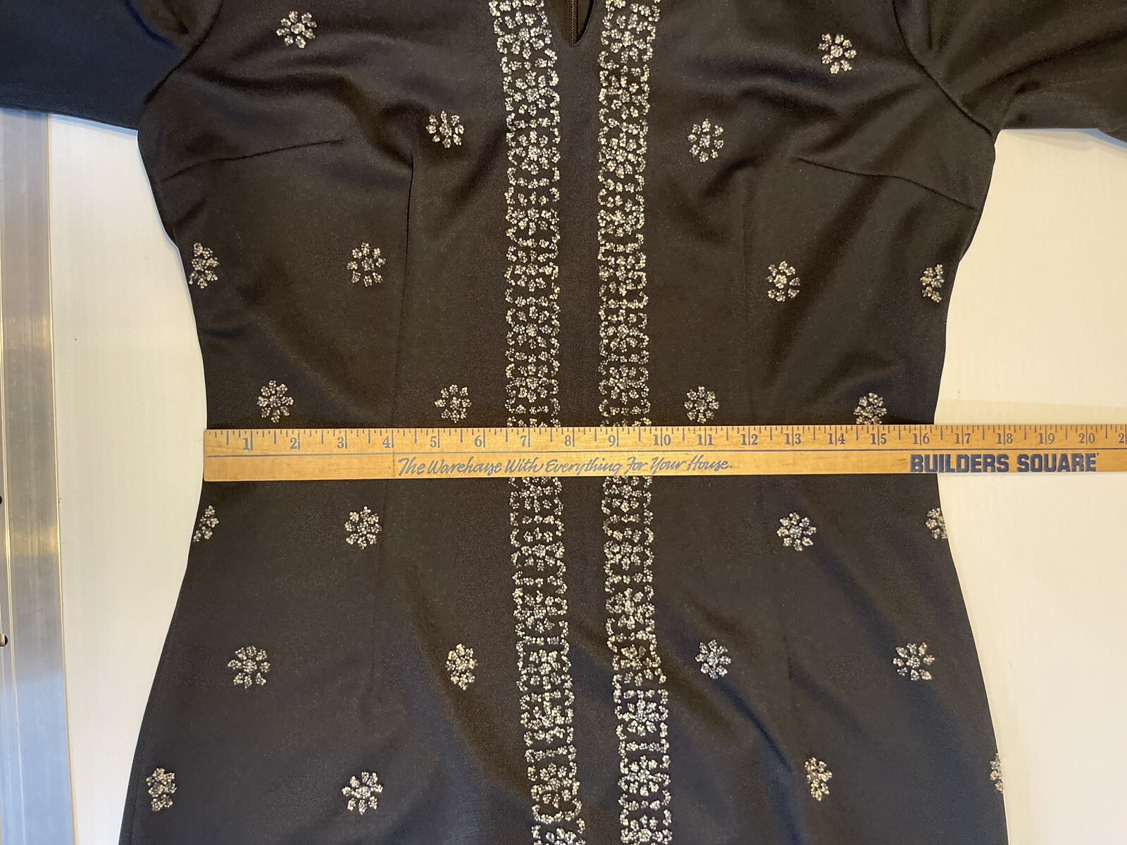 Vintage Jon McCauley 1960s House Dress Maxi Tunic Cocktail Dress Size 6