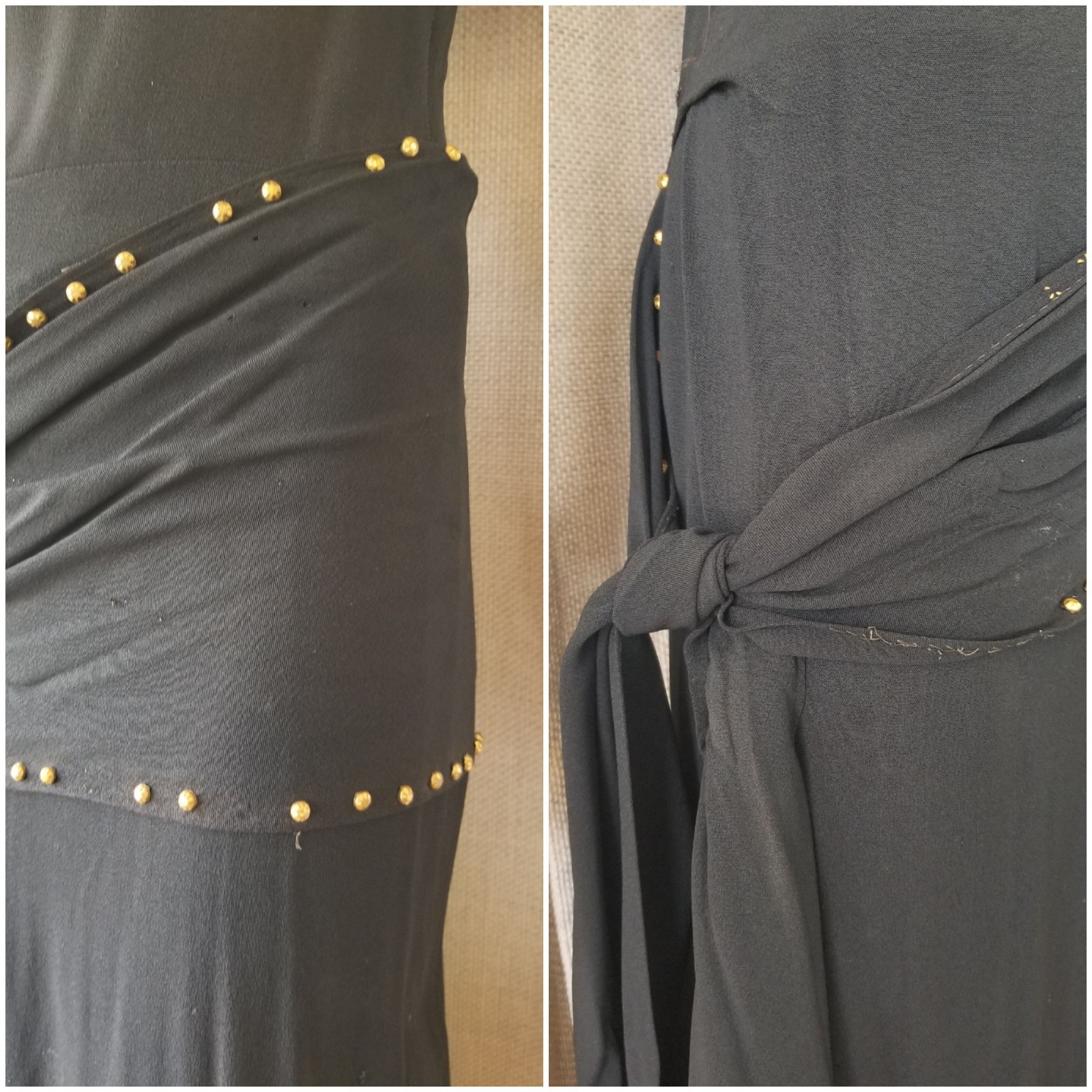 1940’s -Lot of 5- Glamorous Stunning Womens Vintage Clothing Dress Velvet Satin