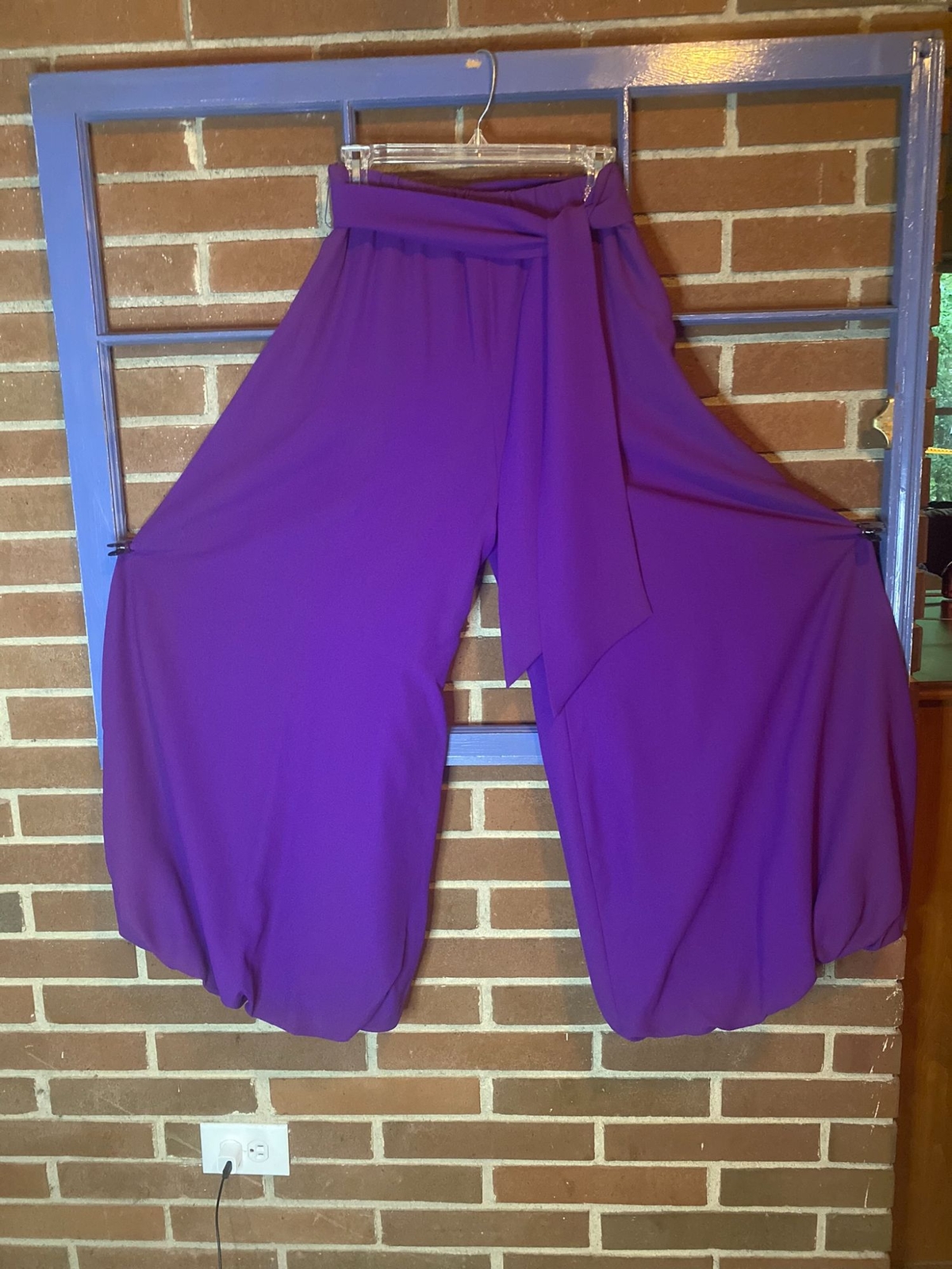 1960s Harem Pants Sir James Spectaculars of California Purple XS/S