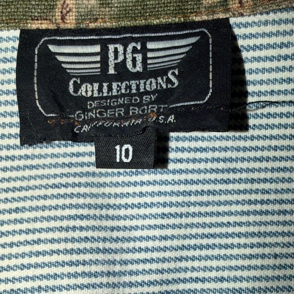 PG Collections Ginger Bort Denim Patchwork Maxi Dress & Jacket Set Womens 10
