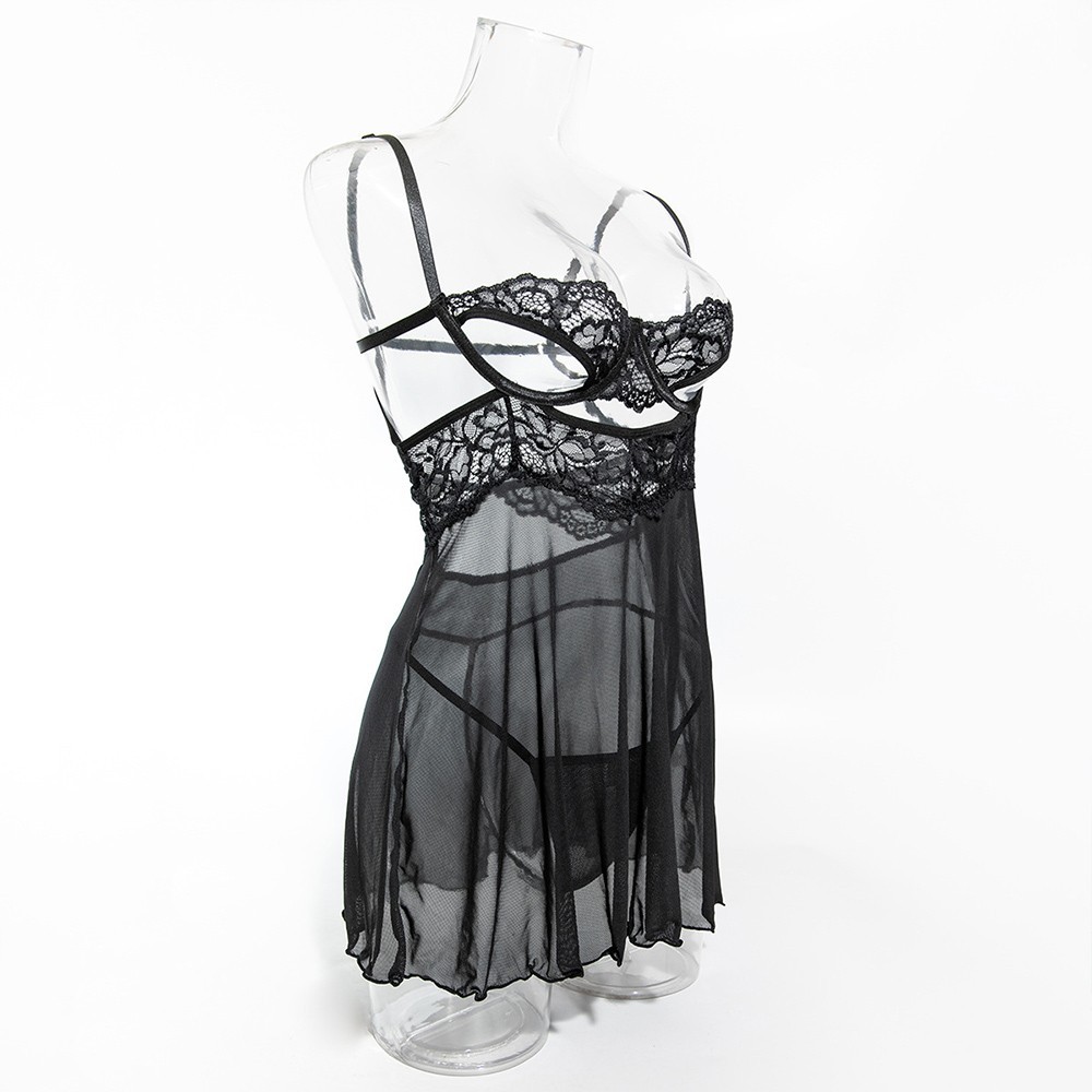 Nightwear Sleepwear G-string Set Dress Underwear Set Babydoll Sexy Lingerie È