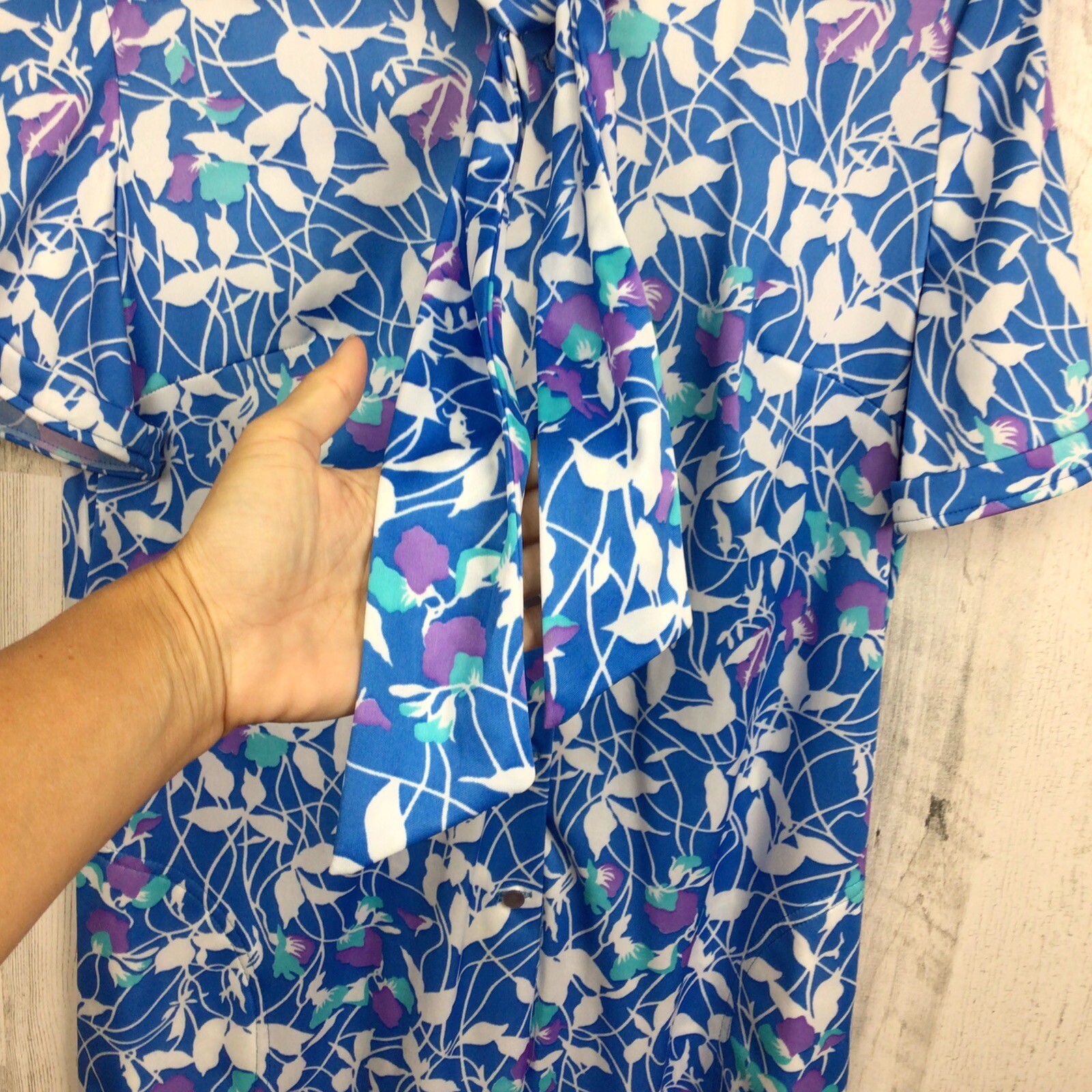 Vintage ‘60s The Stroller A-line Shift Dress Mod Gogo Hippie Retro Floral Pocket