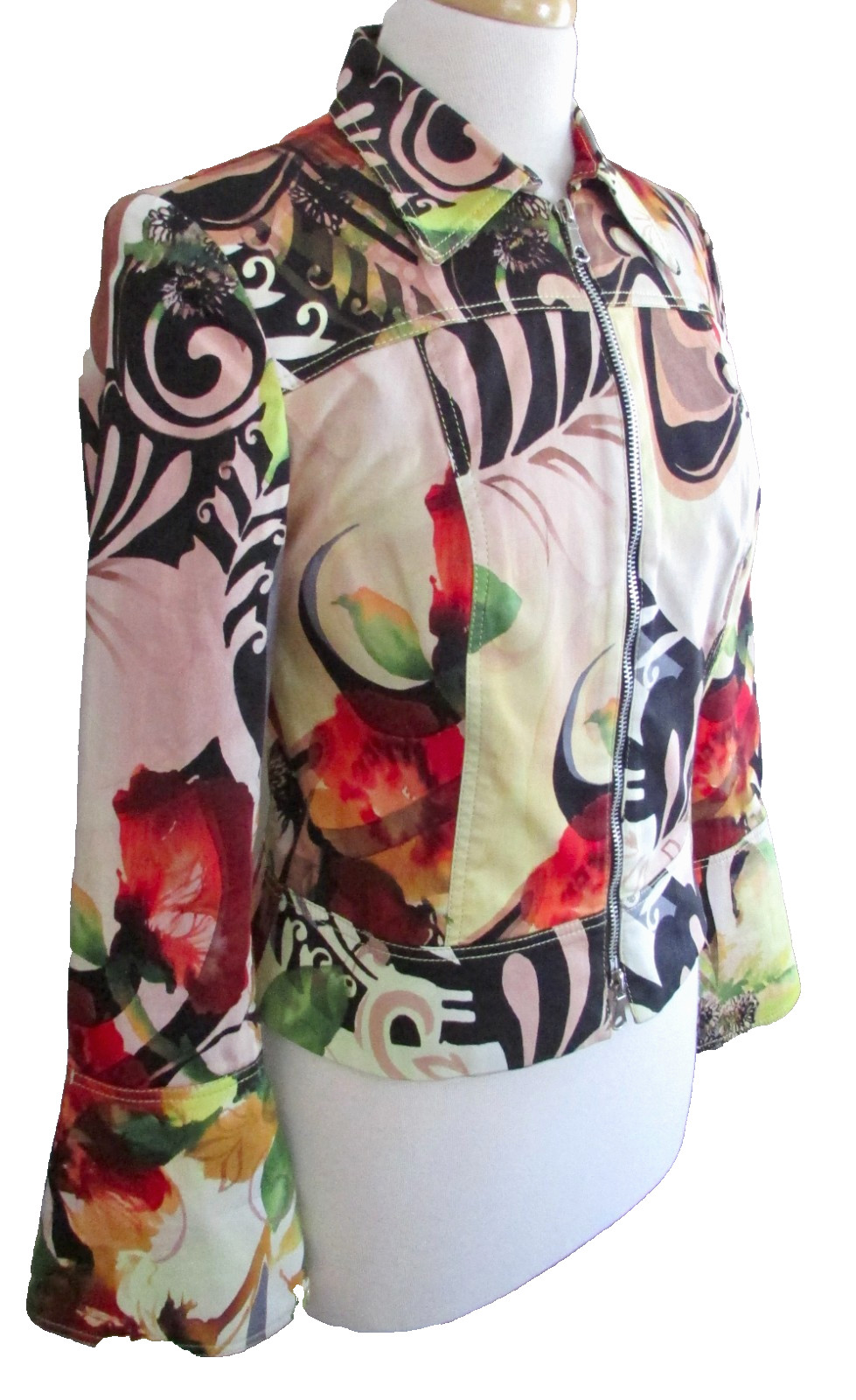 Vintage Y2K ALBERTO MAKALI Jacket Multi Color 6- RARE