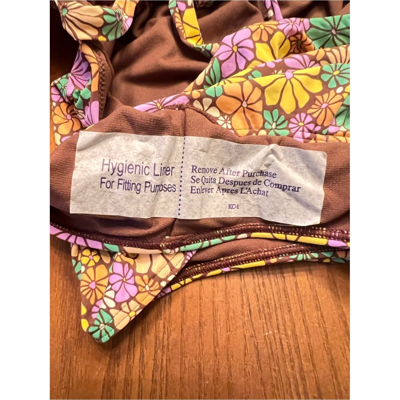 Roxy Retro-Inspired Eco All About One Sol Piece Deep V-Neck Swimsuit Size Medium