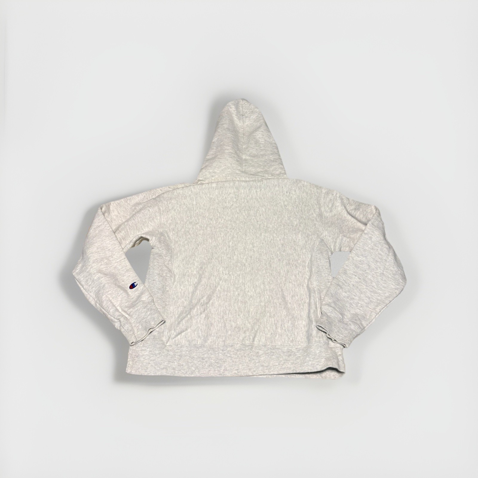 Vintage Champion Reverse Weave Heather Grey Hoodie Mens/Womens Small (A16)