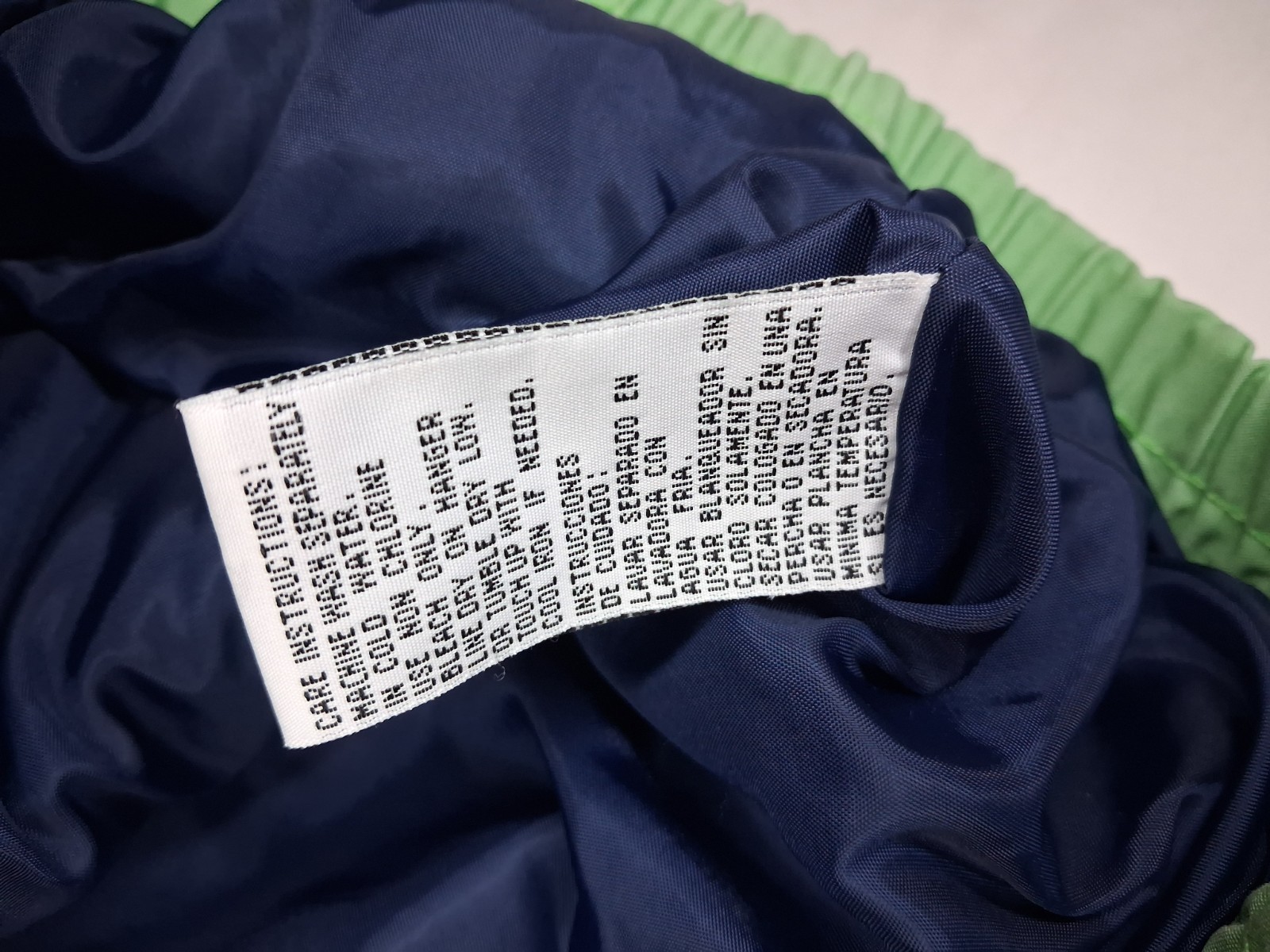 Out Brook Women’s Vintage 80S jacket light green L Padded shoulders