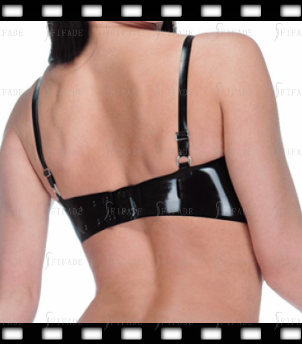 Latex Bra Classic Full Coverage Bra Back Strap Adjustable Customized 0.4mm C25