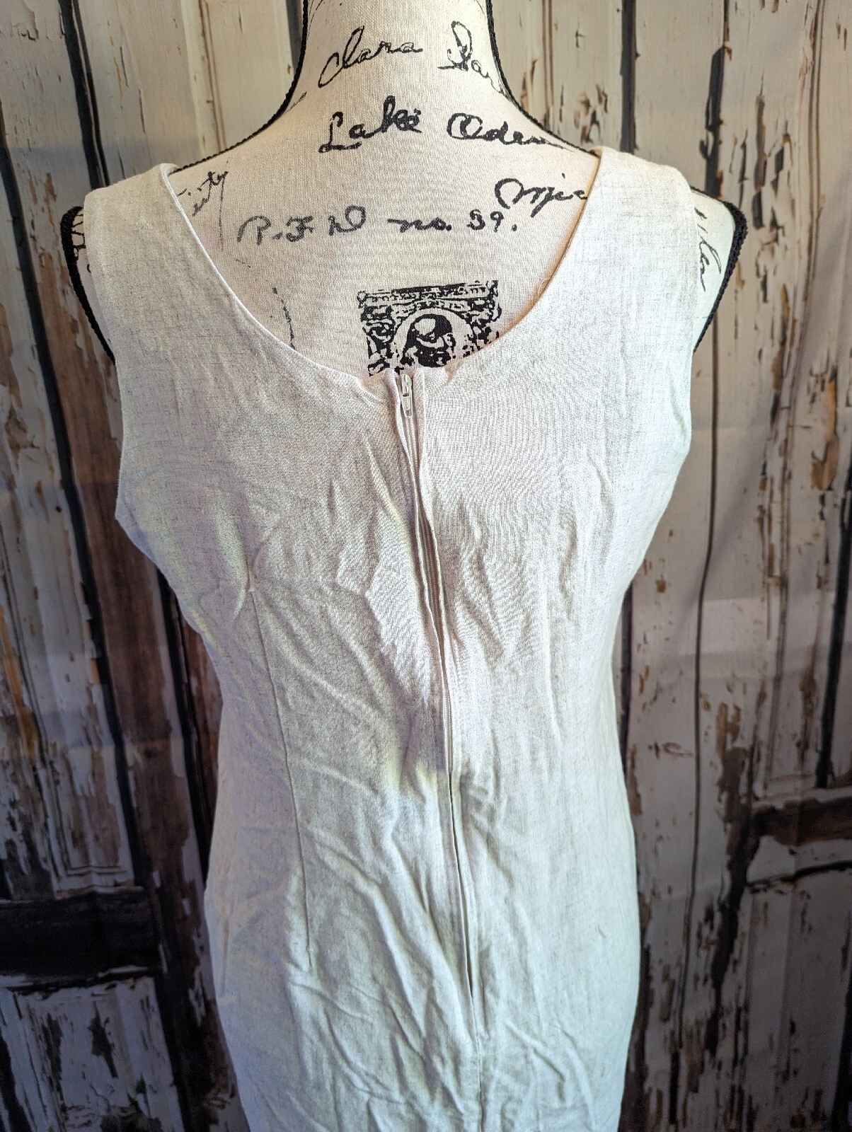 Vintage Allison -Che Linen Dress