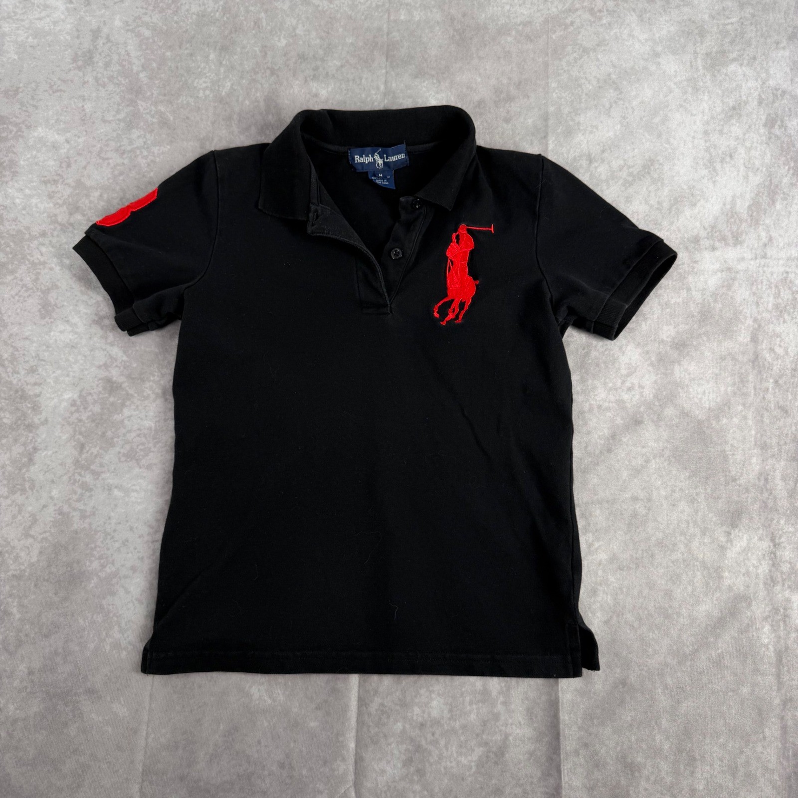 Vintage Y2K Polo Ralph Lauren Big Pony Short Sleeve Polo Shirt