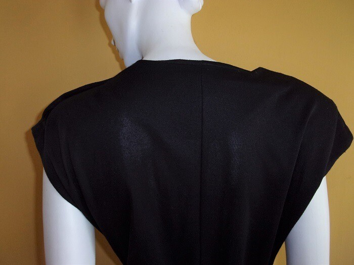 Vtg 80s In Cinq Sz 12 Cotton Polyester Belted DRESS Floral U.S.A. Shoulder Pads