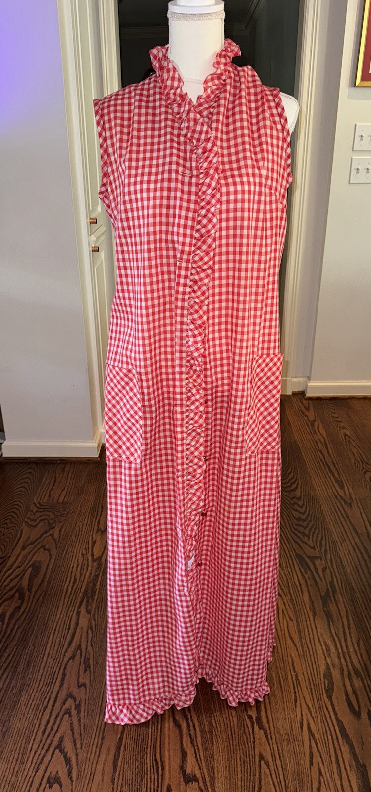 Vintage LOUNGE CRAFT original Med. Day Dress /Duster