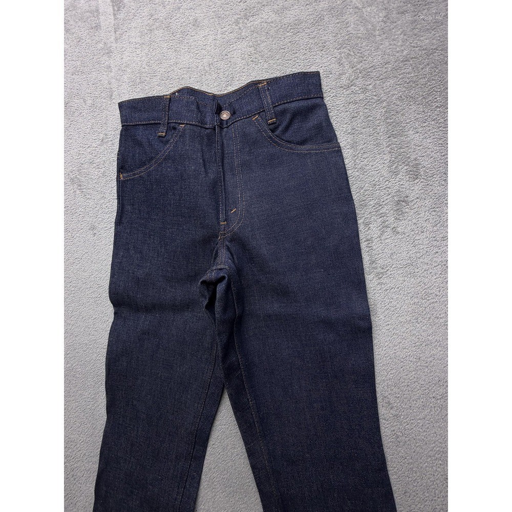 Vintage Levis 746 Bell Bottom Jeans Mens 27×32 Blue Student Flare Made USA 70s