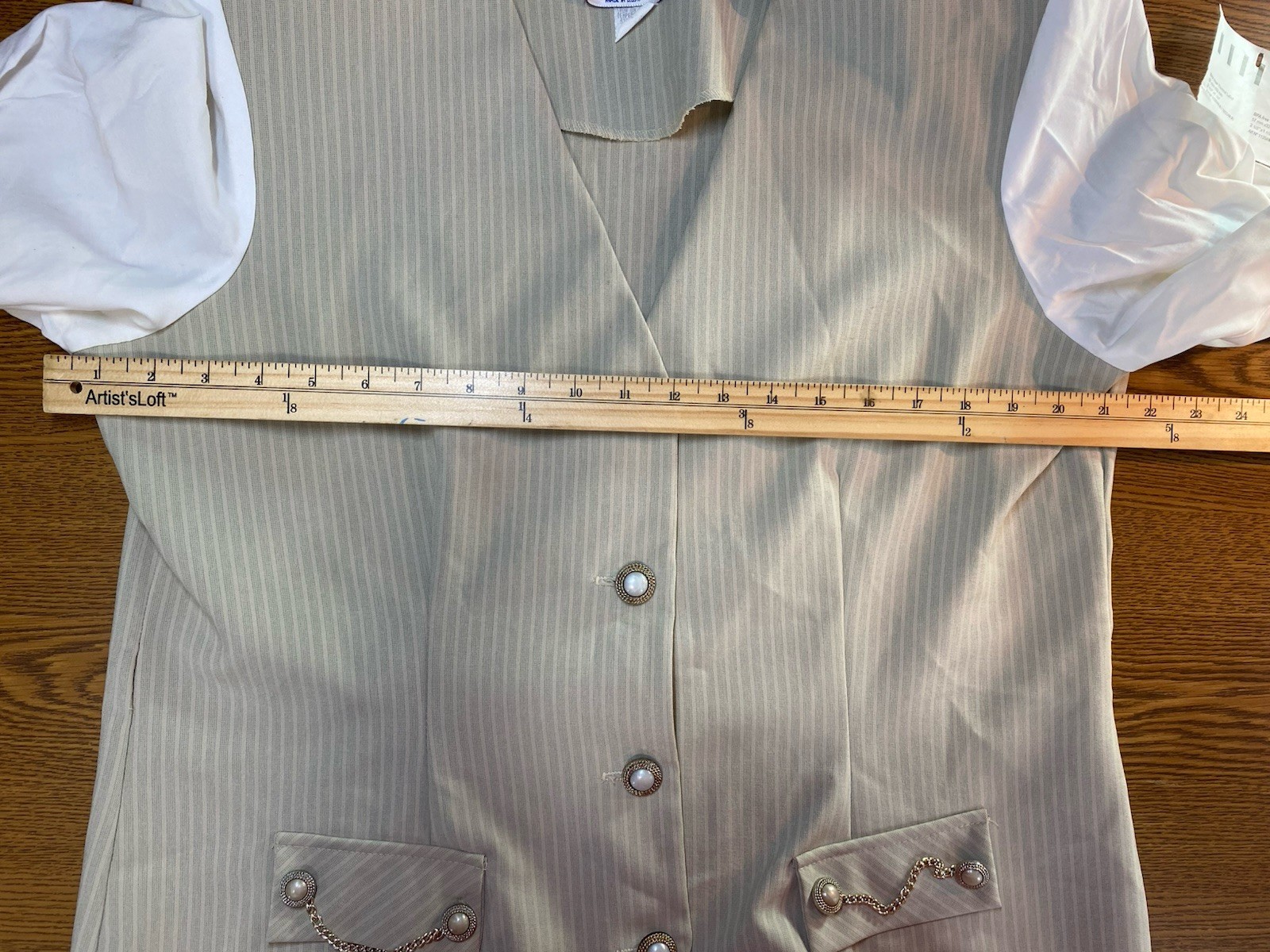 Reina Industries A Statement In Dressing Vintage Skirt Suit Size 18 Steampunk