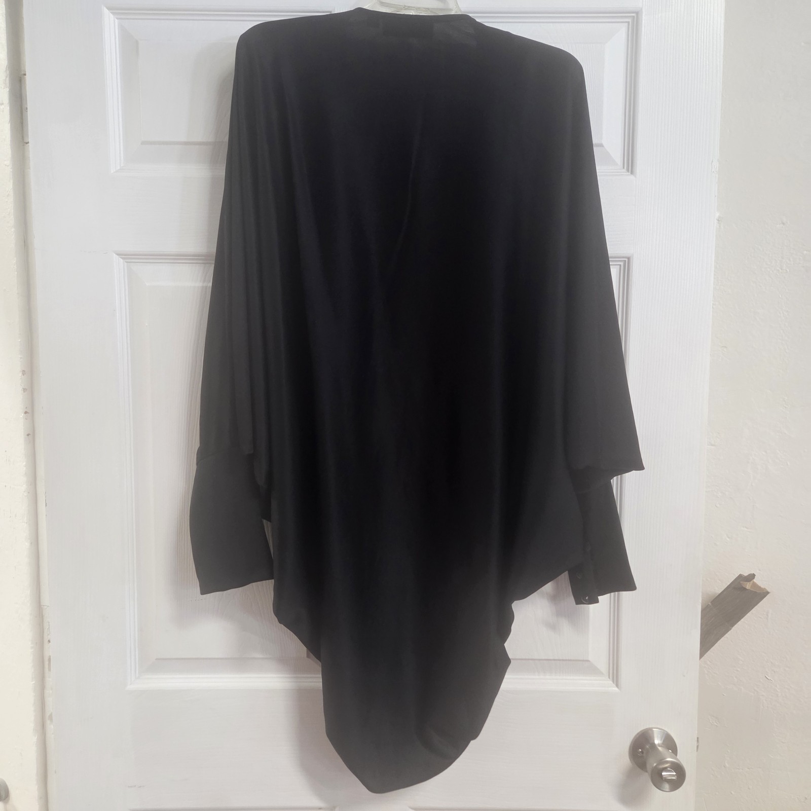 Alison Peters Vintage Black Cape Shrug One Size Fits Most Made In USA