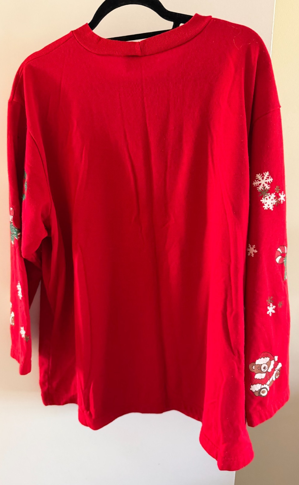 vintage 80s 90s CASUALS YOUNG STUFF CHRISTMAS sweatshirt 2X bear