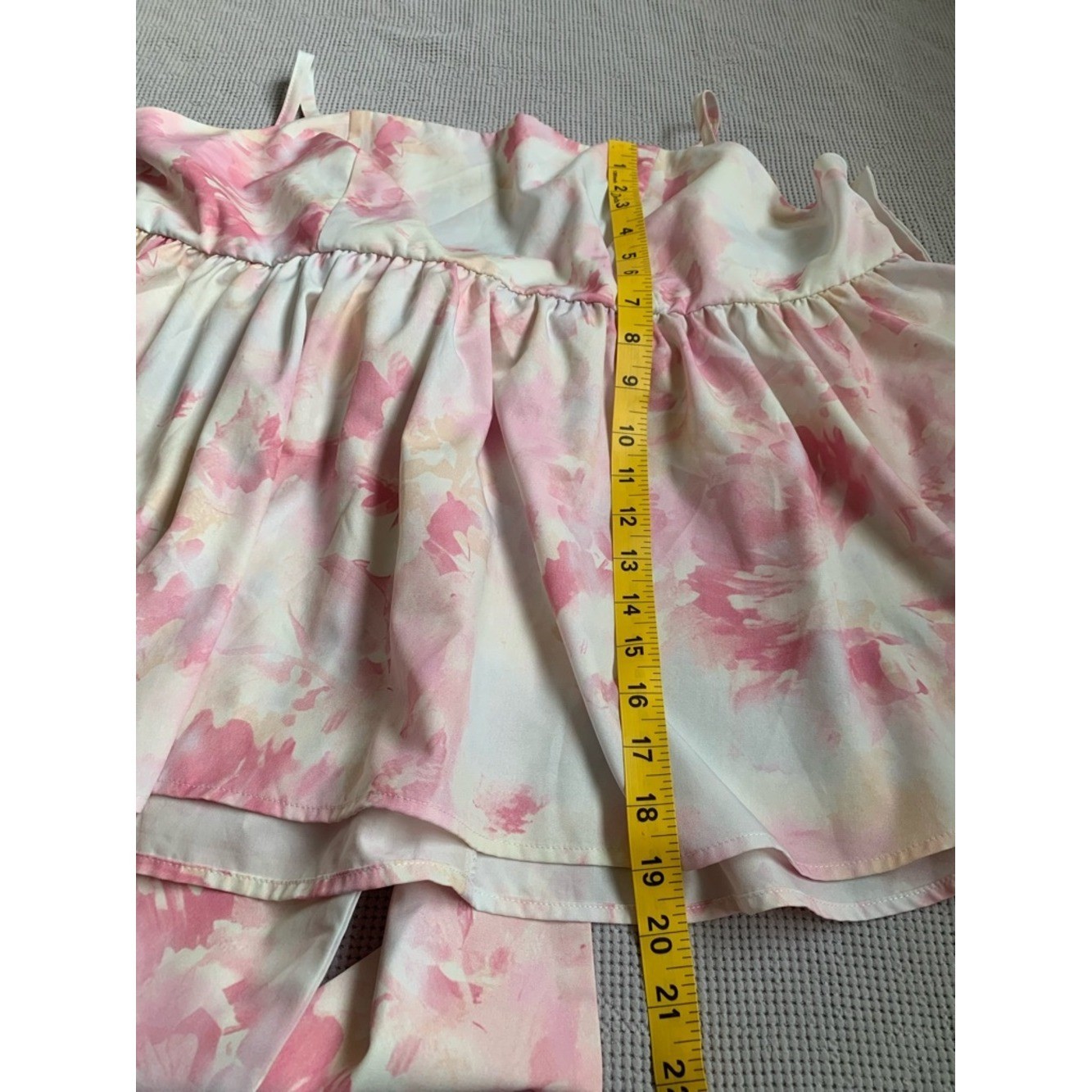 SHEIN Women’s 3XL Pink Floral Watercolor Camisole Girlhood Flowy Festival Classy