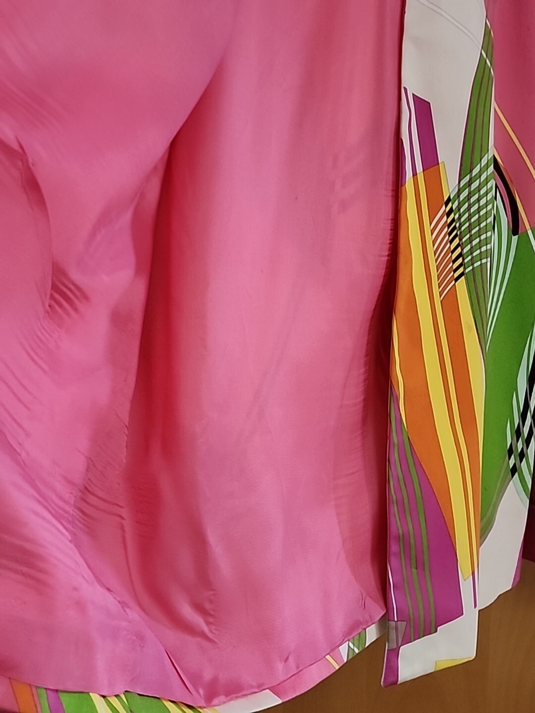 VTG Dana Buchman Blazer Sz10 Women’s Multi Color Coat Jacket Pink Lined Retro
