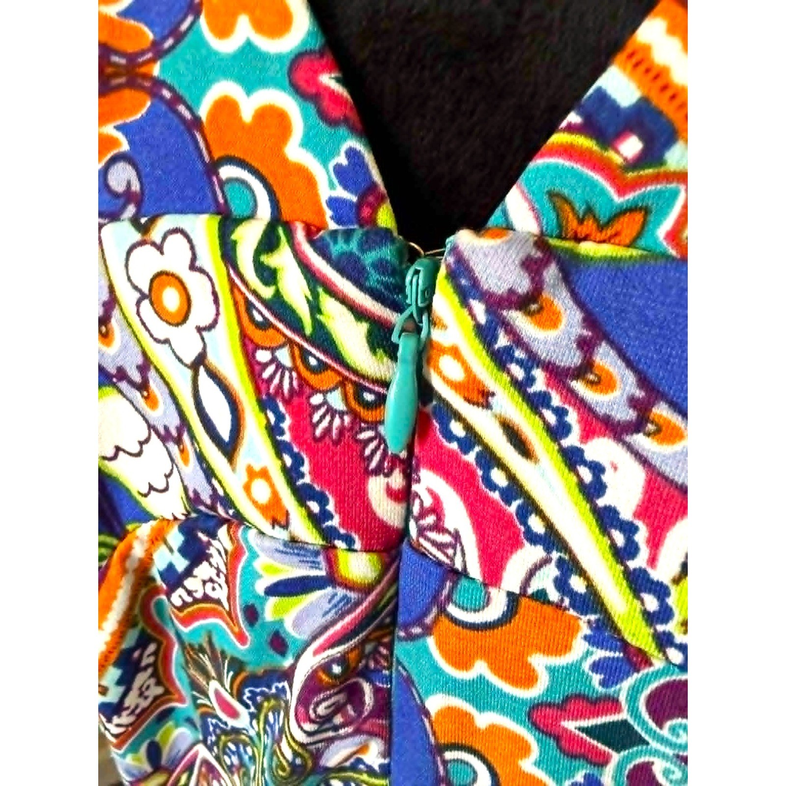 Cupio BoHo Vacation Retro Look Halter Maxi Dress**Missing Size Label