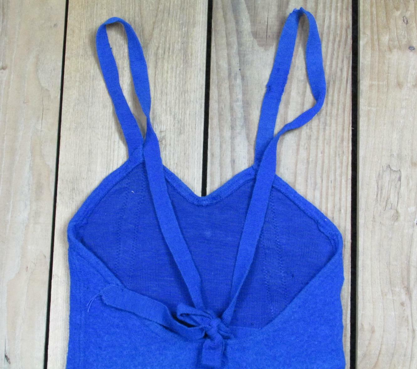 Vintage 30s Swimaway Wool Swimsuit Bathing Suit Antique Photographs Beach Girls