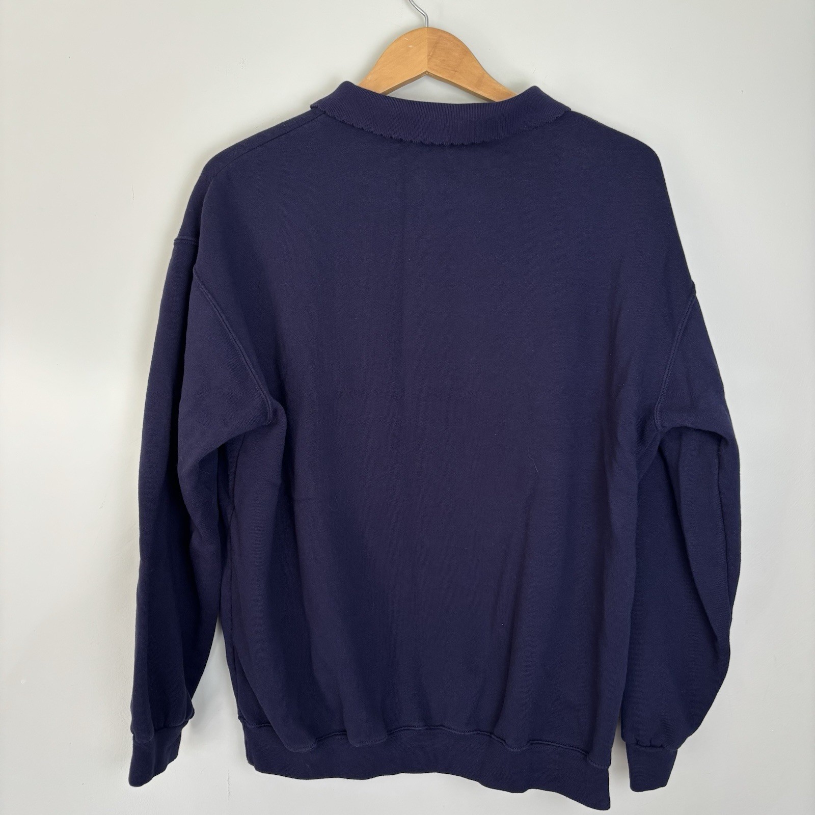 VTG 90s Northern Reflections Gardening Flowers Bees Collar Crewneck Sweatshirt-L