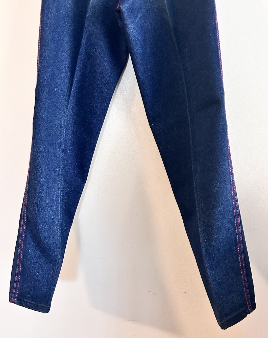 Vintage Women’s 1980s Filippo-Totti High Waisted Jean Over Stitching Size 3/4