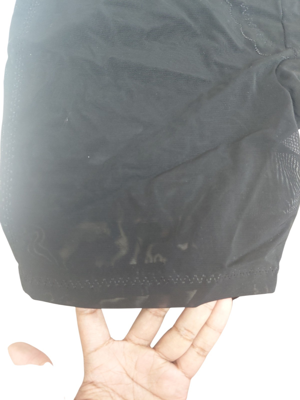 Vintage Crown-nette Black Girdle No Garter Size 38