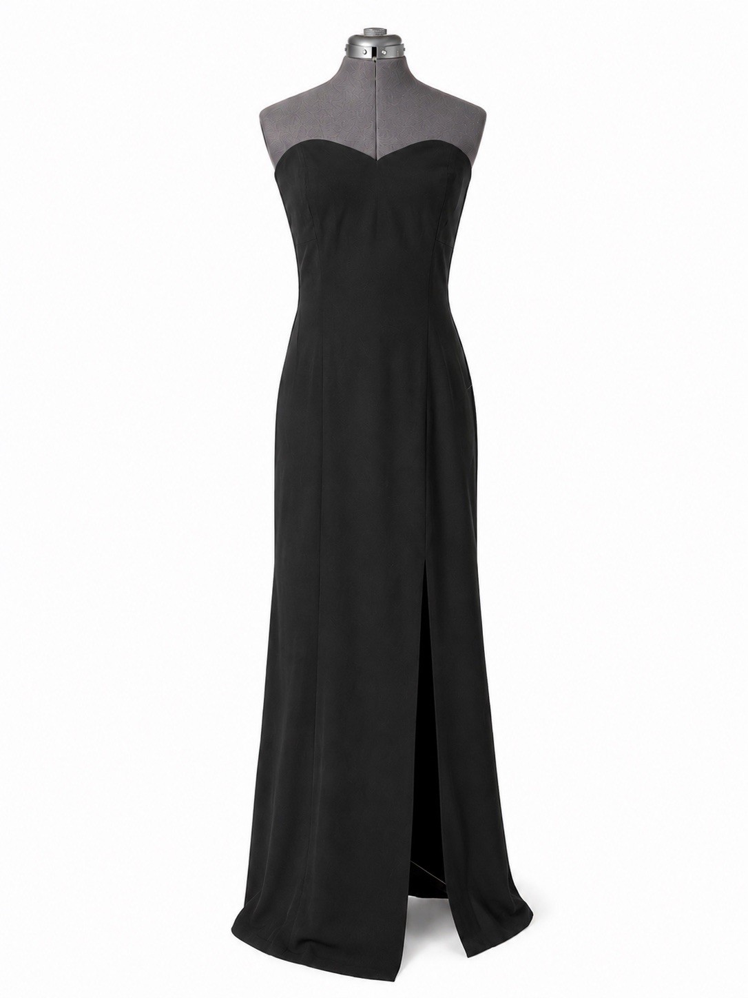 Vintage ’80S A J BARI Sweetheart Neckline Strapless Evening Gown Size 14