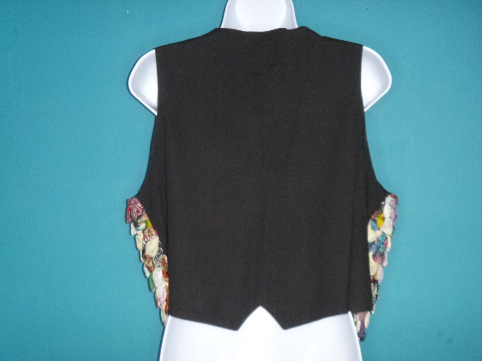 Vtg 80s SML Sport Embellished Vest Sz S/M