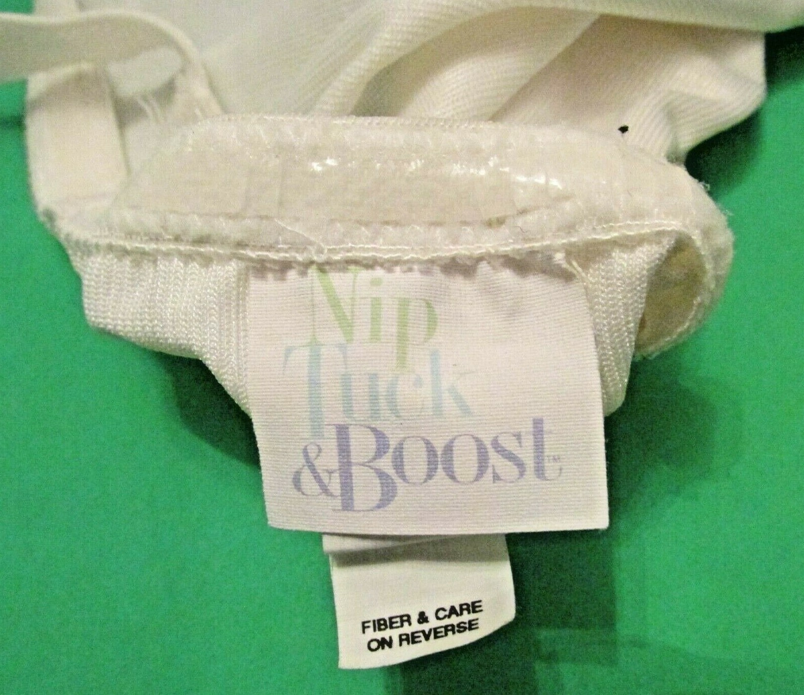 Nip Tuck & Boost 03385 Body Shaper Briefer Girdle All in One Piece Bodysuit 36B