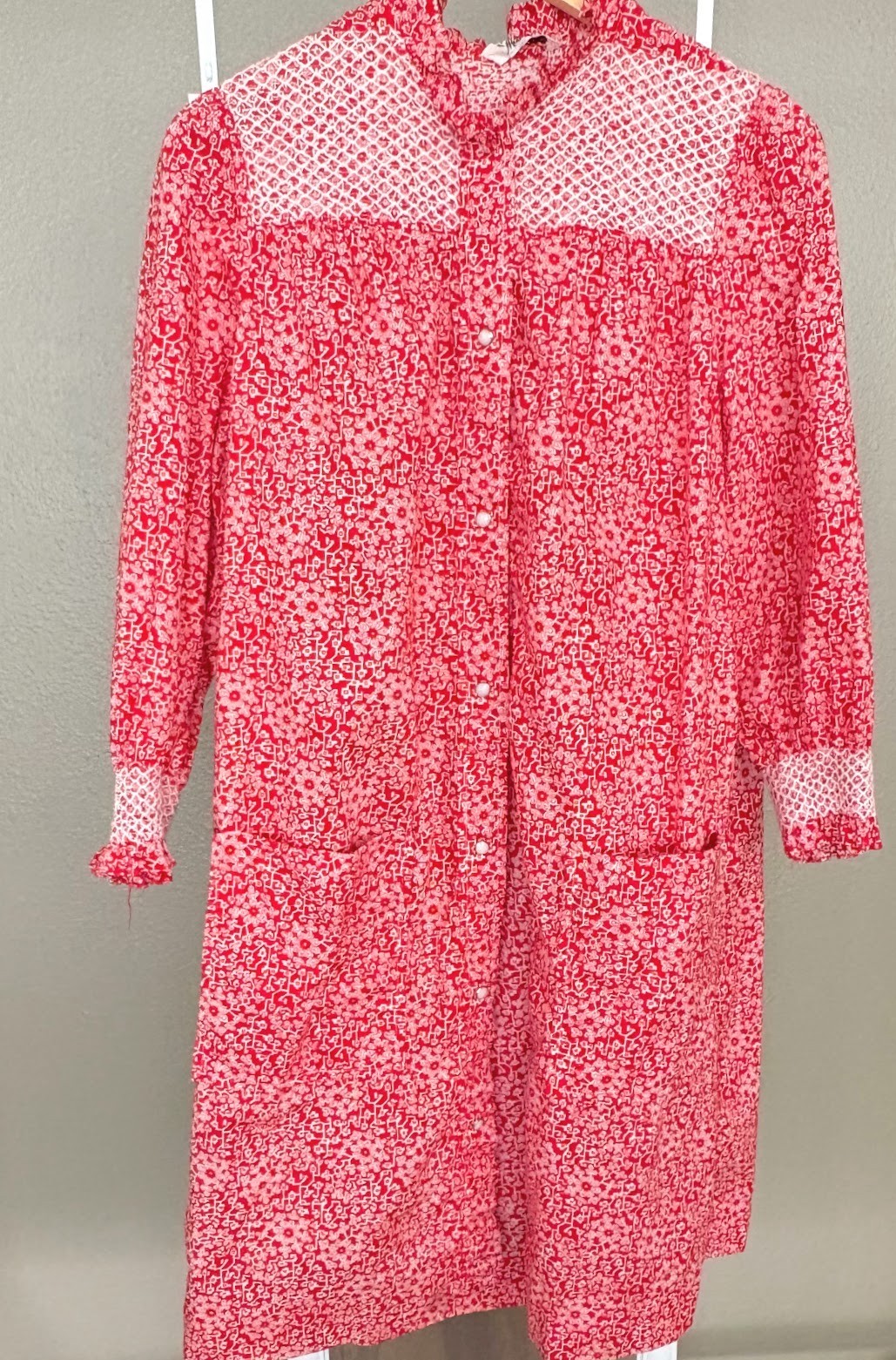 VTG 60’S-Models Coat by Swirl INC Duster Dress Loungewear Housecoat S/M