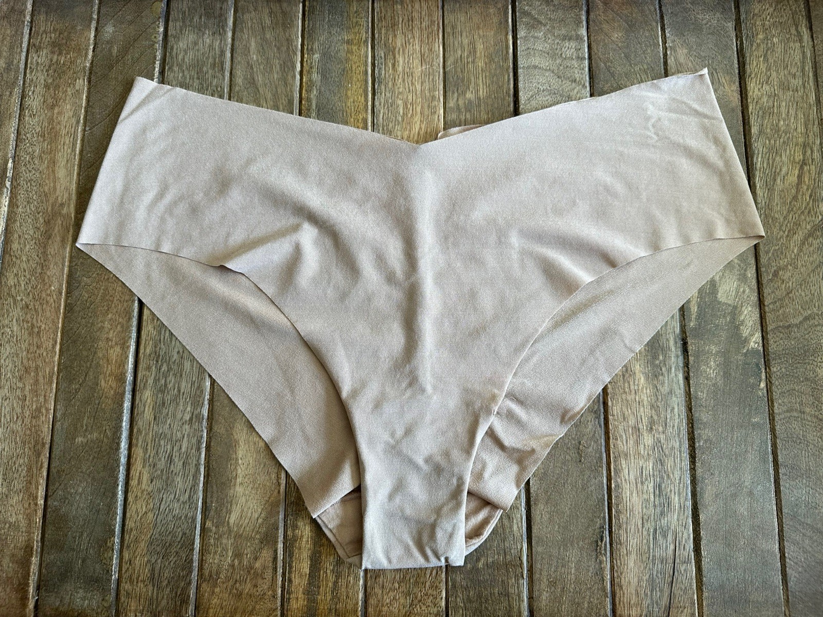 Vtg Victoria’s Secret XL Beige Nude Hiphugger Bikini Panties Panty