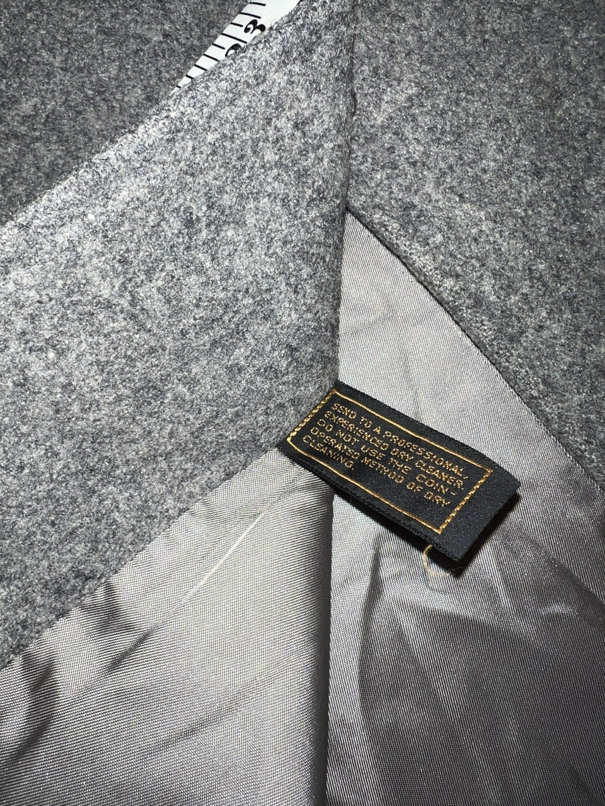 Vintage C.C. Filson Co Eddie Bauer Womens Cape Sz M 100% Virgin Wool Gray USA