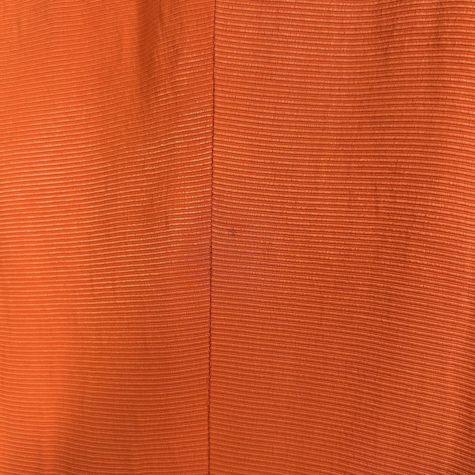 VTG 80s/90s CRISCIONE New York Cache Bright Orange Lace Up Blazer Jacket Sz L